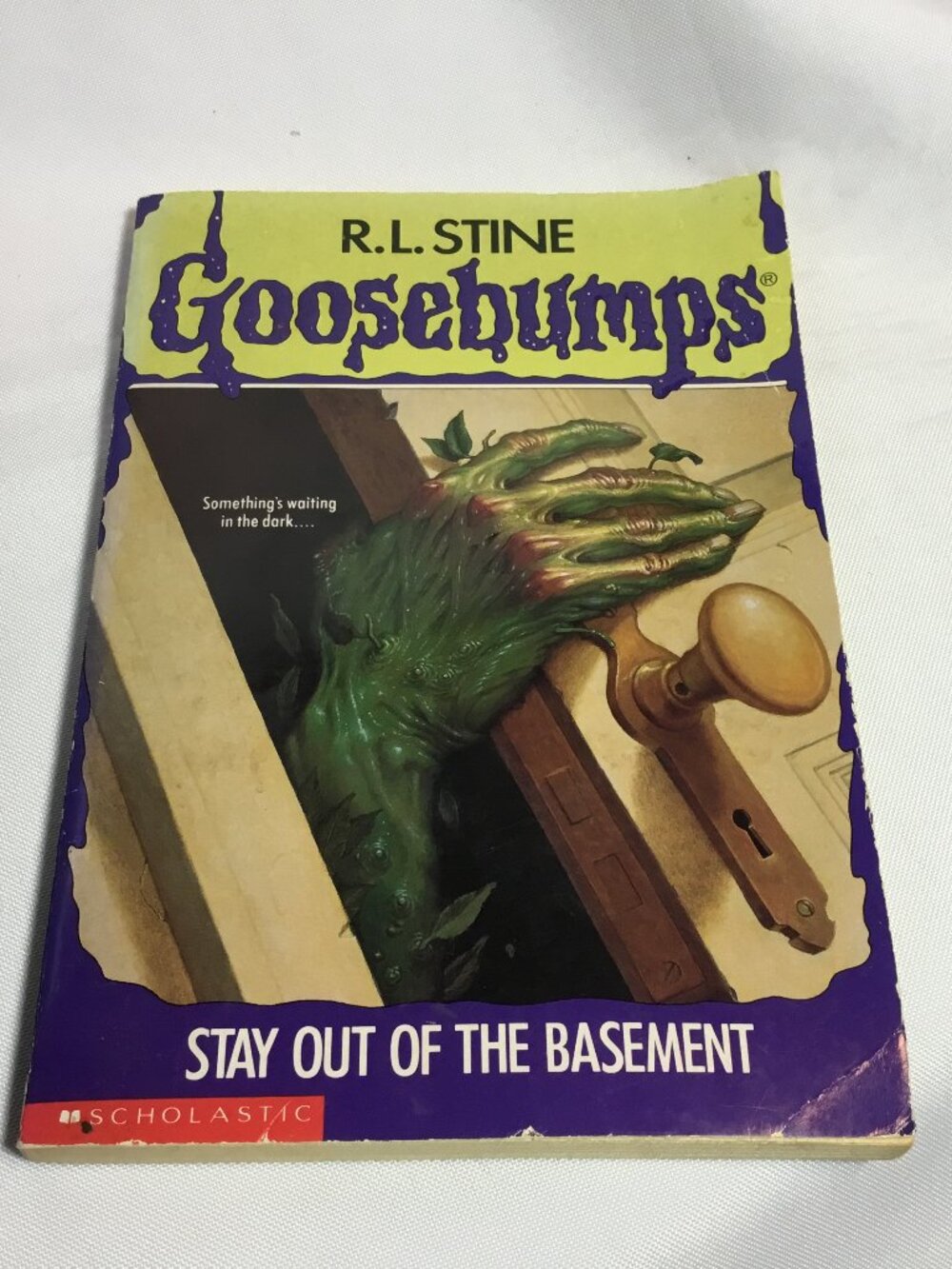Goosebumps Stay Out of the Basement by R. L. Stine (1992, Trade Paperback)
